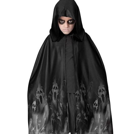 Widmann SRL Cape geest zwart 75cm Roos