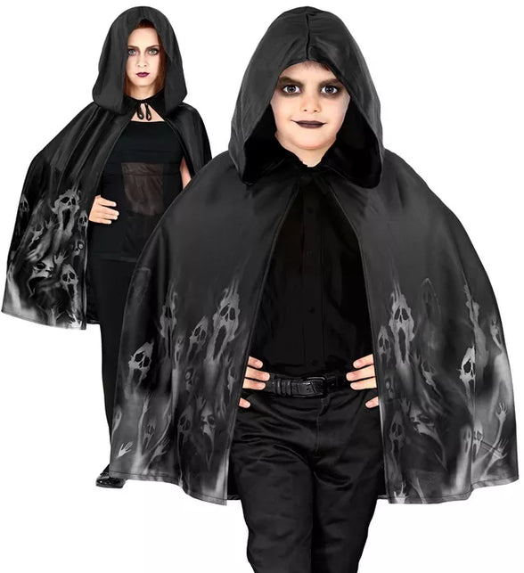 Widmann SRL Cape geest zwart 75cm Roos