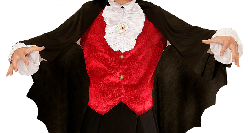Widmann SRL Cape vampier met kraag zwart