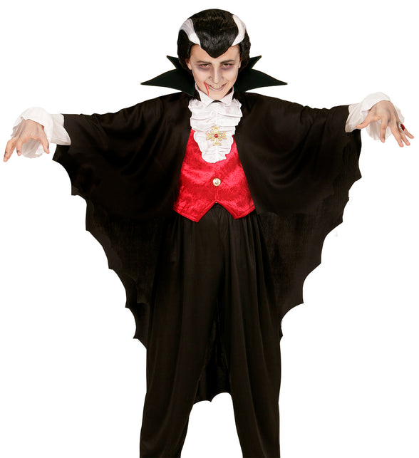 Widmann SRL Cape vampier met kraag zwart