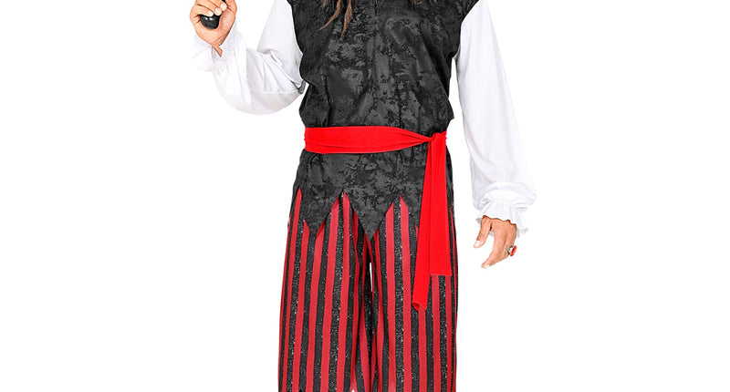 Widmann SRL Caribisch piratenpak heren