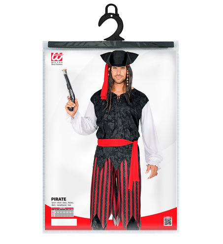 Widmann SRL Caribisch piratenpak heren