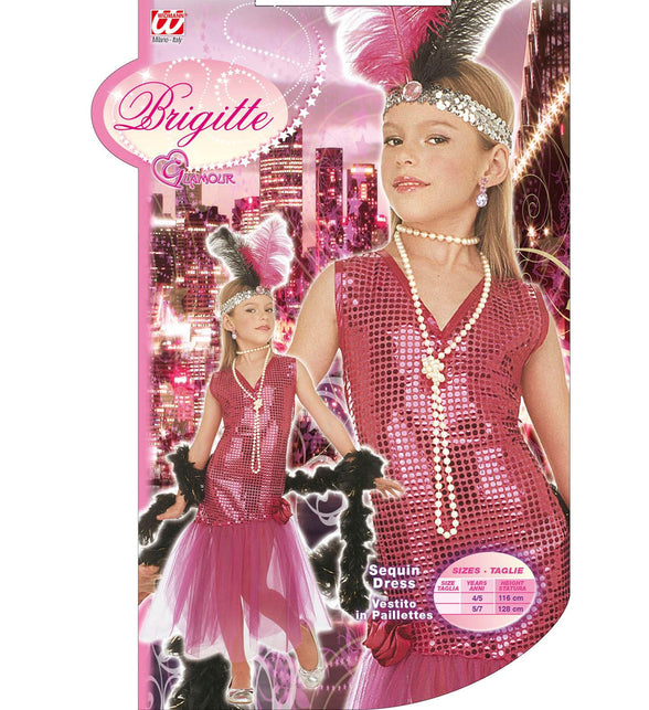 Widmann SRL Charleston jurk Brigitte kind 116cm