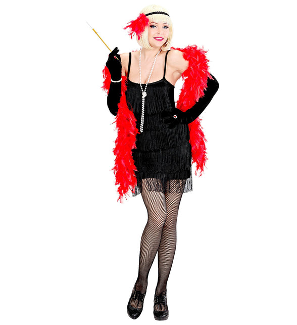 Widmann SRL Charleston jurkje Flapper zwart