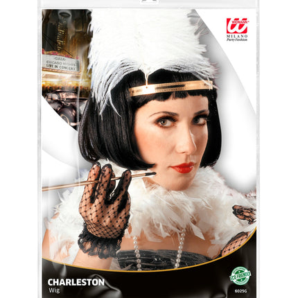 Widmann SRL Charleston pruik volwassenen
