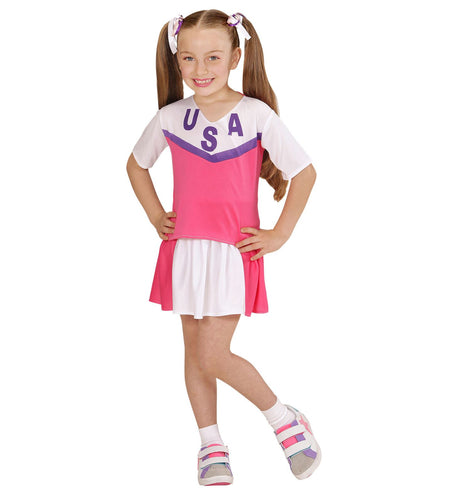 Widmann SRL Cheerleader pakje USA roze