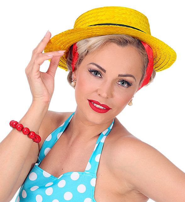 Widmann SRL Chevalier hoed Lou Bandy geel