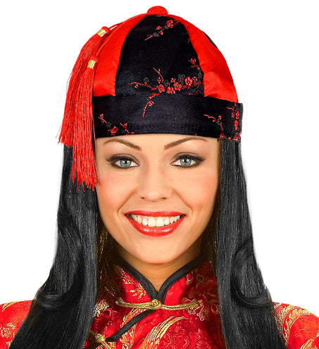 Widmann SRL Chinese hoed rood