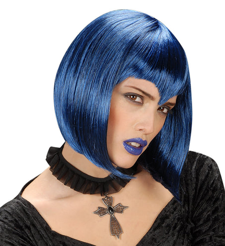 Widmann SRL Choker ketting kruis met zwarte gemsteen