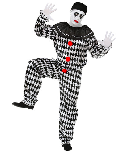 Widmann SRL Circus clown pak Stef heren