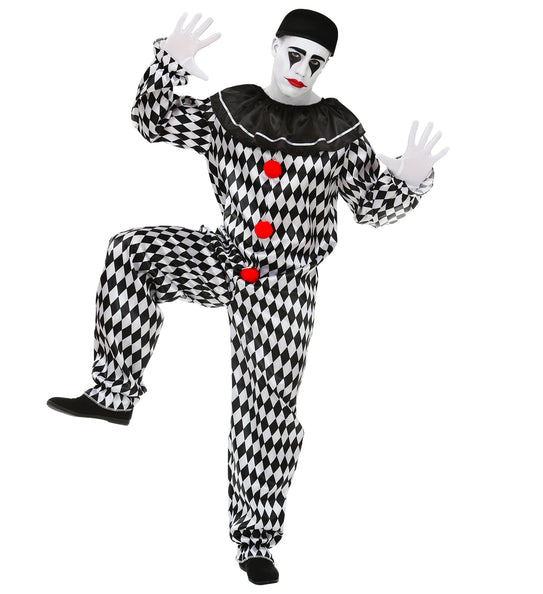 Widmann SRL Circus clown pak Stef heren