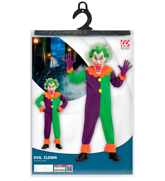 Widmann SRL Clown Evil joker pak