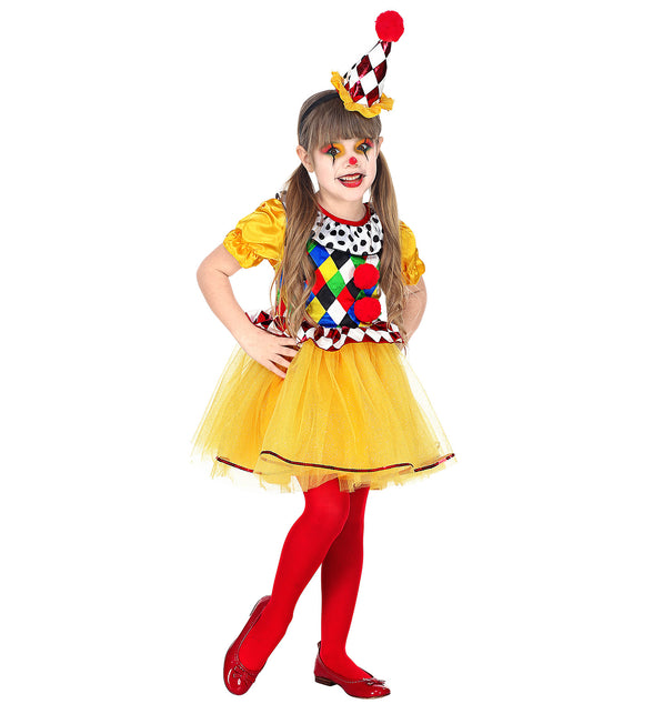 Widmann SRL Clown kostuum Vera meisje
