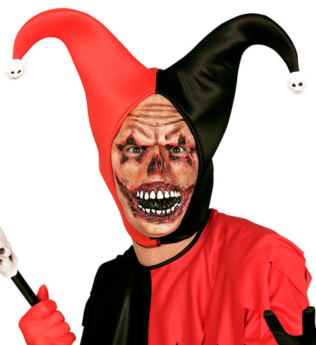 Widmann SRL Clown masker verbrand horror