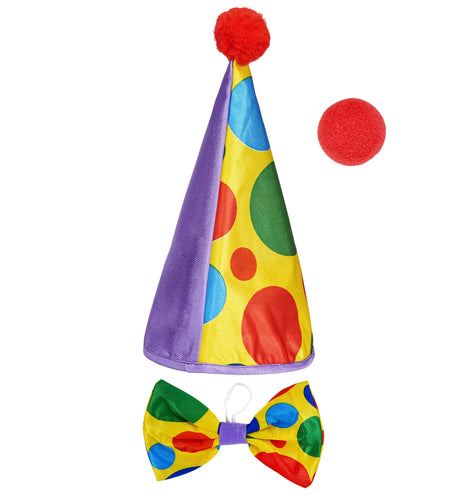 Widmann SRL Clown Opmaakset Kind