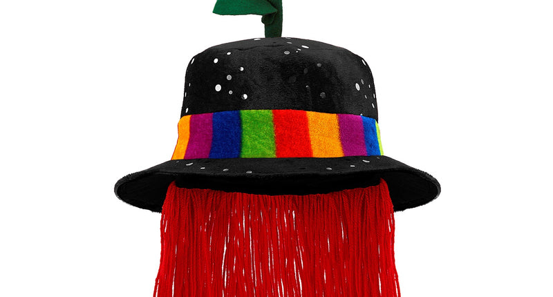 Widmann SRL Clownshoed met haar Frank zwart