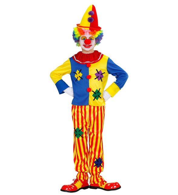 Widmann SRL Clownskostuum Billy kinderen