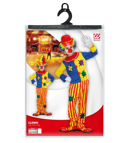 Widmann SRL Clownskostuum Billy kinderen