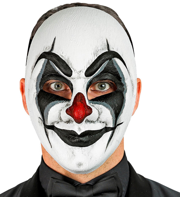 Widmann SRL Clownsmasker griezel zwart/wit