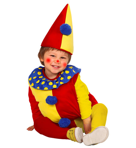 Widmann SRL Clownspak Daantje kinderen unisex