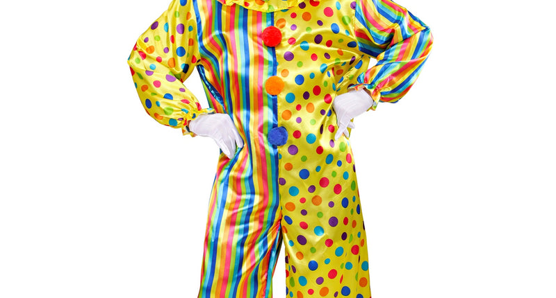 Widmann SRL Clownspak Flap vrolijk heren