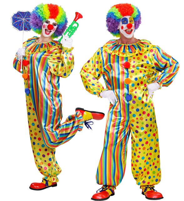 Widmann SRL Clownspak Flap vrolijk heren