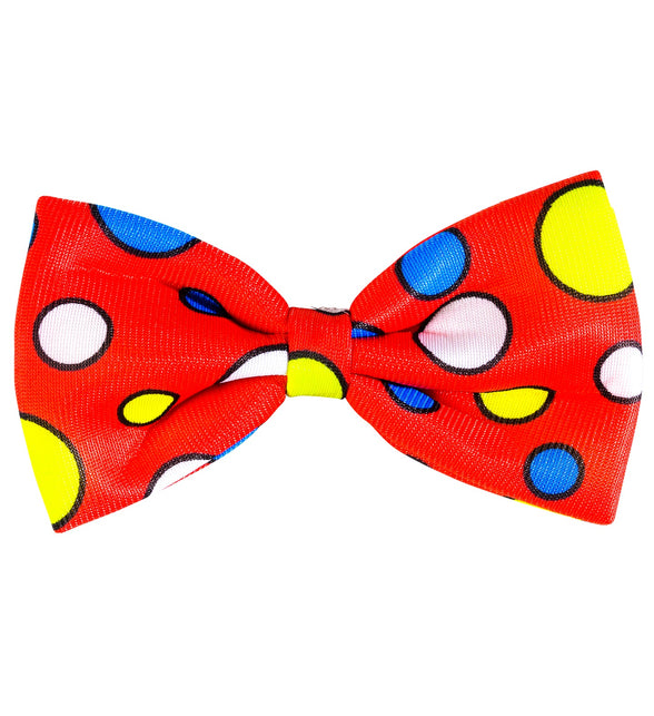 Widmann SRL Clownsstrik rood met bollen