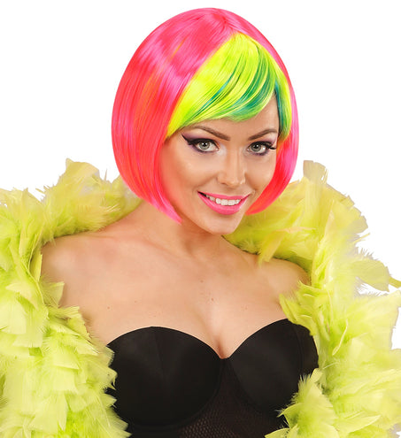 Widmann SRL Club boblijn pruik voor carnaval