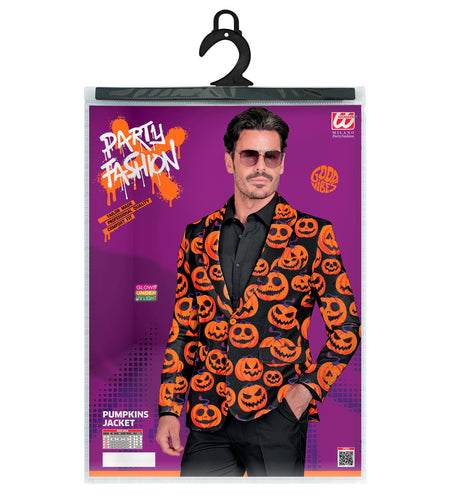 Widmann SRL Colbert halloween pompoen Edgar