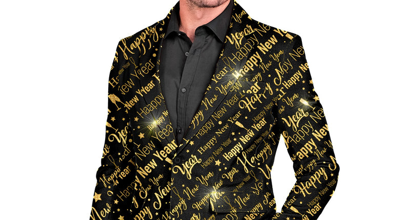 Widmann SRL Colbert happy new year gold