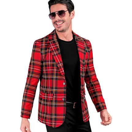 Widmann SRL Colbert schotse ruit charlie