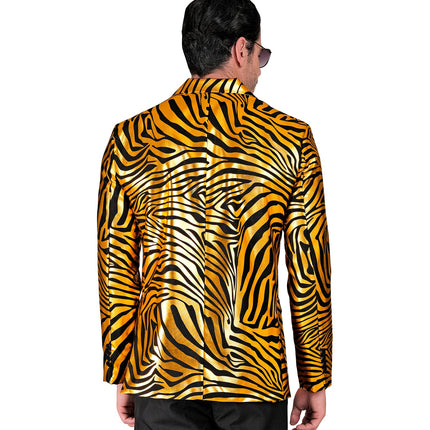 Widmann SRL Colbert zebra gold