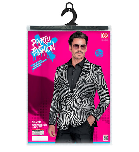 Widmann SRL Colbert zebra silver