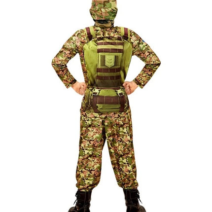 Widmann SRL Combat soldaat kostuum Finn kinderen