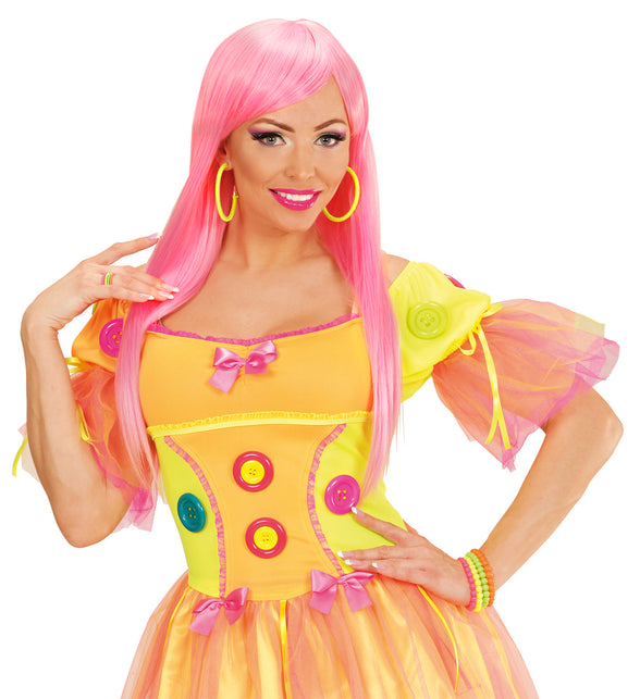 Widmann SRL Coole neon ringen set in vier kleuren