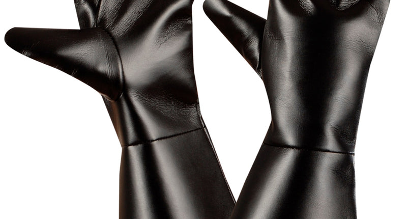 Widmann SRL Cowboy handschoenen lederlook zwart