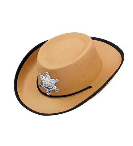 Widmann SRL Cowboy hoed kinderen lichtbruin