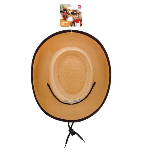 Widmann SRL Cowboy hoed kinderen lichtbruin
