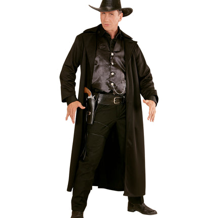 Widmann SRL Cowboy holster zwart met riem