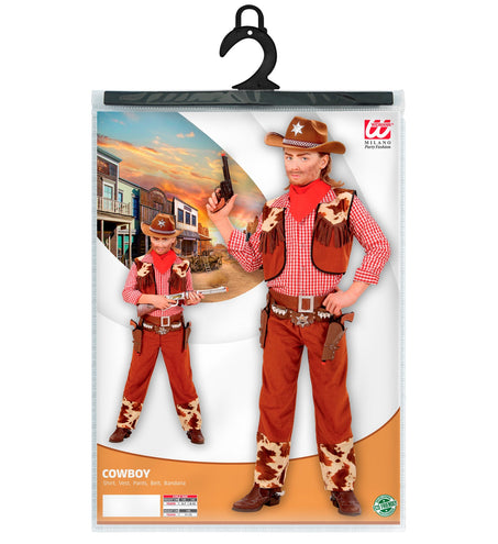 Widmann SRL Cowboy pak Lucky kinderen