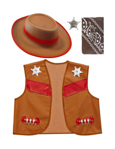 Widmann SRL Cowboy verkleedset kind bruin