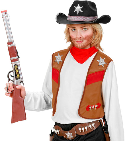 Widmann SRL Cowboy vest bruin kinderen
