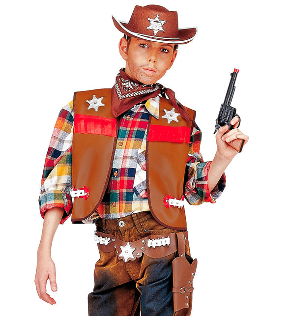 Widmann SRL Cowboy vest bruin kinderen
