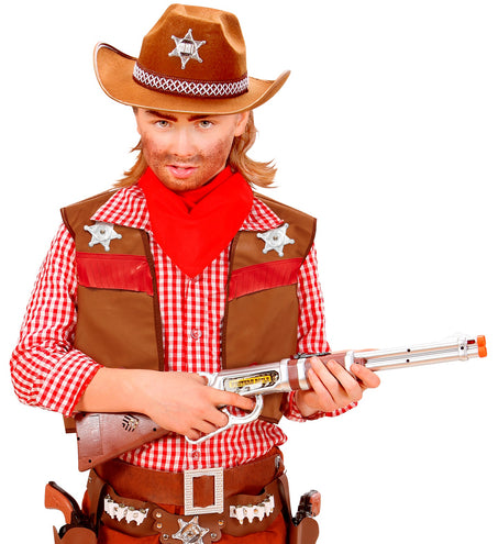 Widmann SRL Cowboy vest bruin kinderen