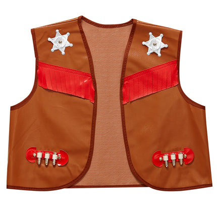 Widmann SRL Cowboy vest bruin kinderen