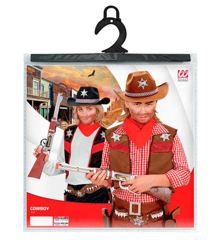 Widmann SRL Cowboy vest bruin kinderen