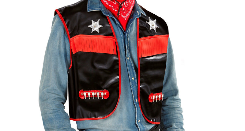 Widmann SRL Cowboy vest zwart