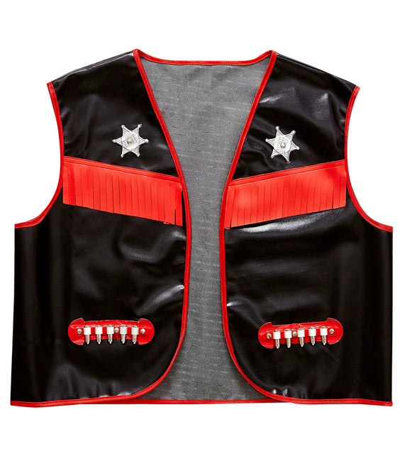 Widmann SRL Cowboy vest zwart