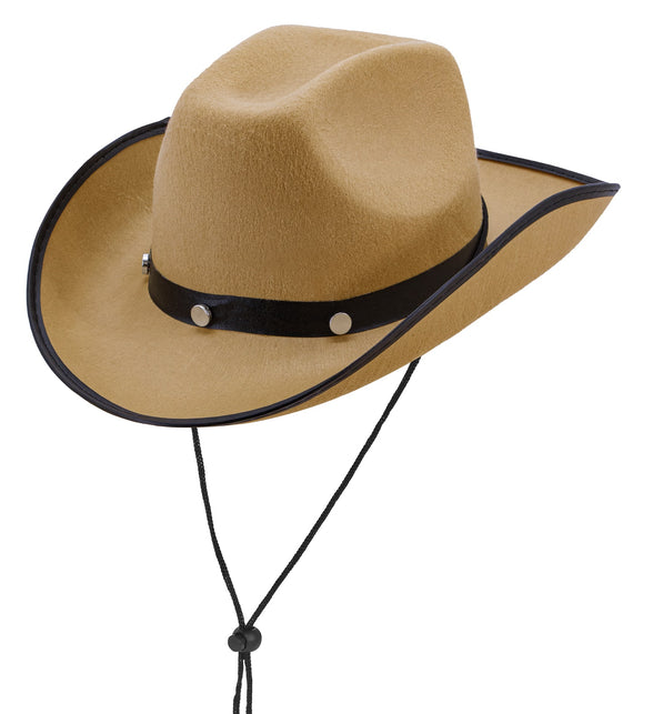 Widmann SRL Cowboyhoed beige met studs