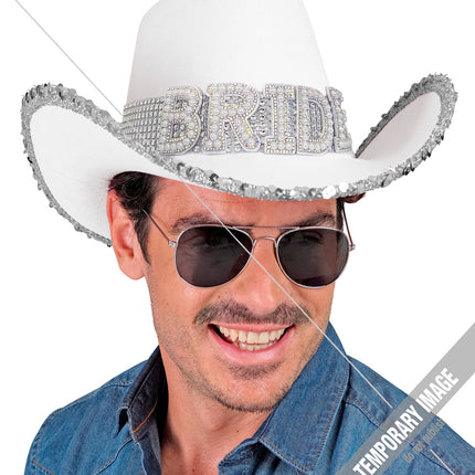 Widmann SRL Cowboyhoed Bride met parels